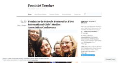 Desktop Screenshot of feministteacher.com