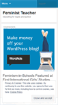 Mobile Screenshot of feministteacher.com